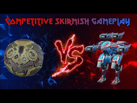 New Skyros vs Freedom Fafnir Skirmish gameplay | War Robots gameplay WR | DarkFire