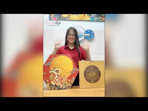 Hộp 4 Bánh Trung Thu Cam Đại Cát Tân Dân Lợi