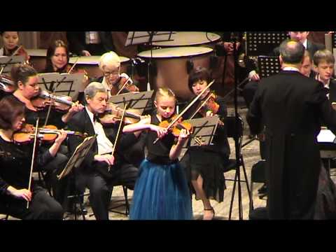 Nastya Kislicina - Kabalevsky: Violin Concerto in C Major, Op. 48