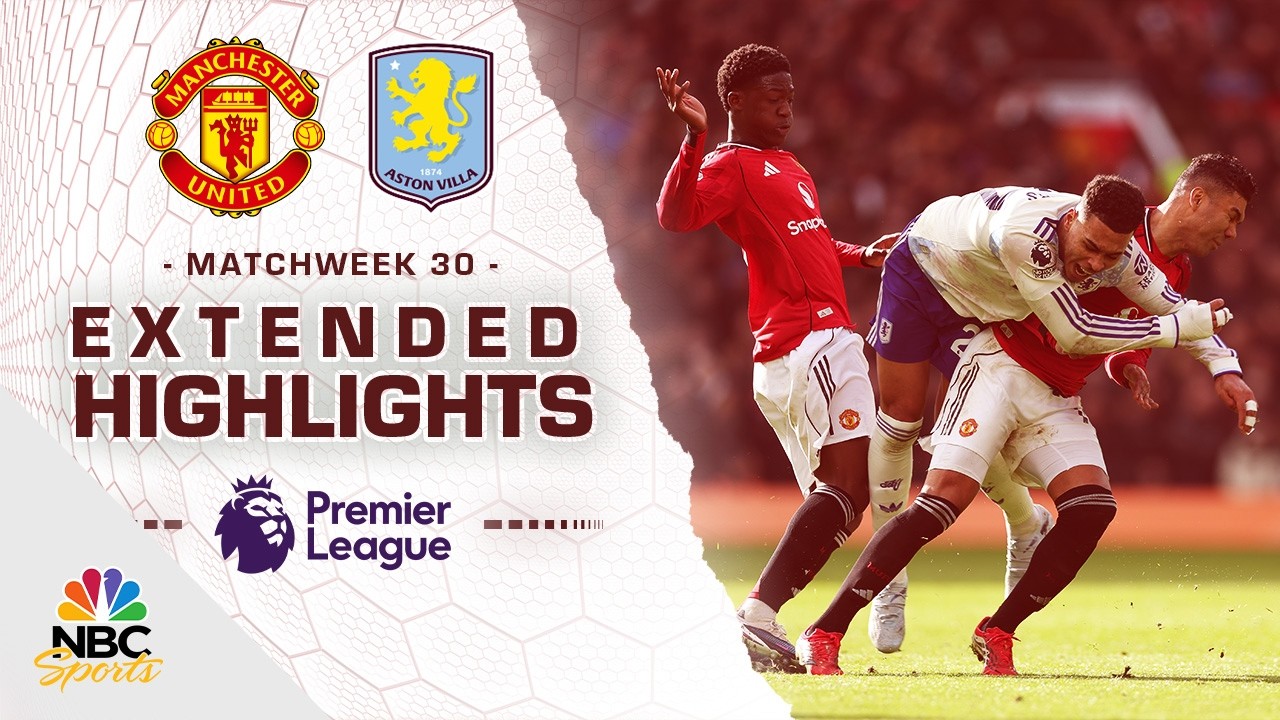Manchester United v. Aston Villa | PREMIER LEAGUE HIGHLIGHTS | 3/15/2026 | NBC Sports