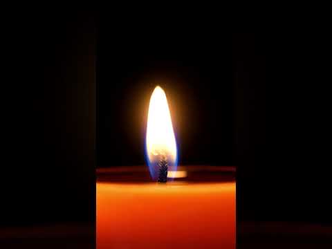 🔥 Virtual candle 4k - [Meditation] #shorts
