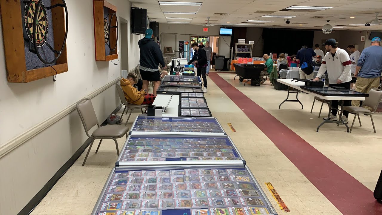 Live Pokemon vendor POV | Tidewater Card Show