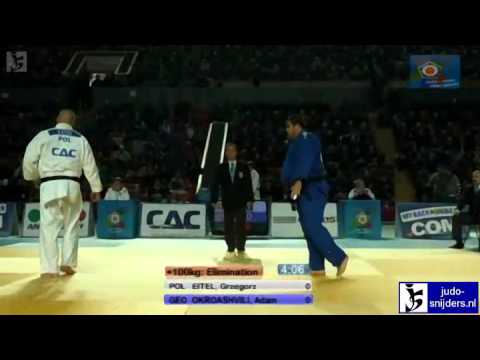 Grzegorz Eitel (POL) - Adam Okroashvili (GEO) [+100kg]