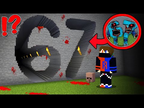 I Found the SCARY 67 Brainrot Tunnel in Minecraft
