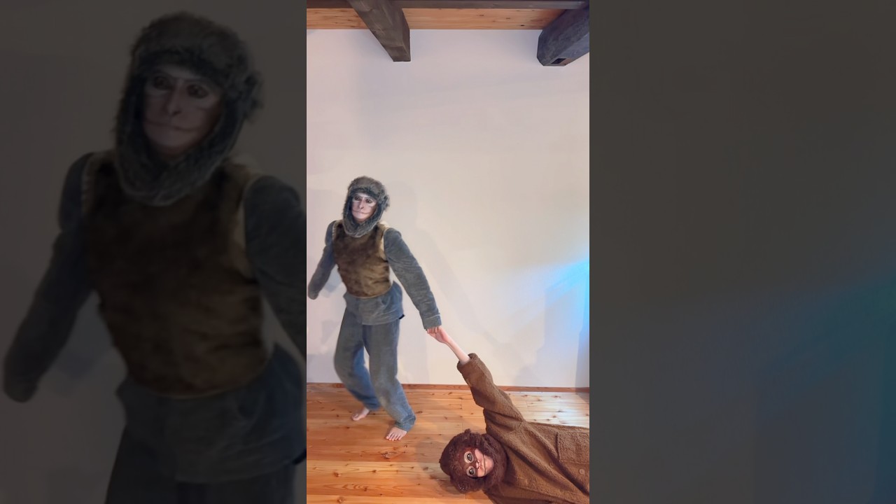 Punch Monkey Makeup🐵🦧🤎