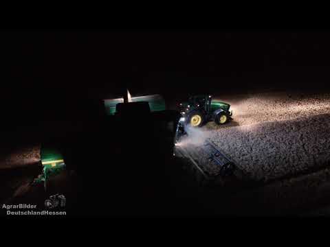 [4k] Weizen Ernte 2019 | John Deere W550i + John Deere 8530&6930