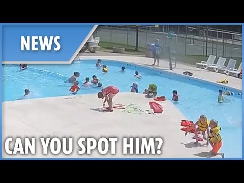 Can YOU spot the drowning child?