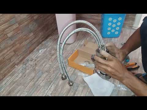 How to Install a Basin Mixer Fitting in Bathroom