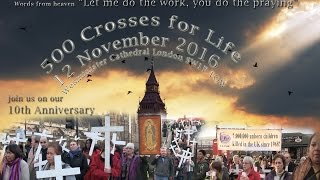 500 White Crosses for Life
