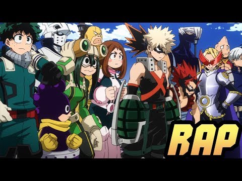 CLASS 1-A RAP CYPHER | RUSTAGE ft Nux Taku, Dan Bull, NerdOut & More [MHA]