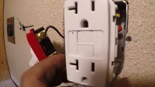 DIY| instalacion de tomacorrientes GFCI outlet con un breaker de 20 amp en taller o garage