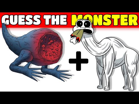 Guess the MONSTER by EMOJI & VOICE in Zoochosis Horror Game | Fish Monster + Giraffe 🐟🦒