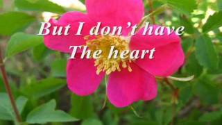 I Don&#39;t Have The Heart by James Ingram With Lyrics