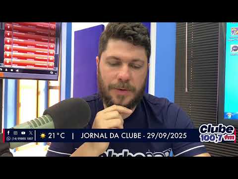 Jornal da Clube - 29/09/25 - Edição da Manhã