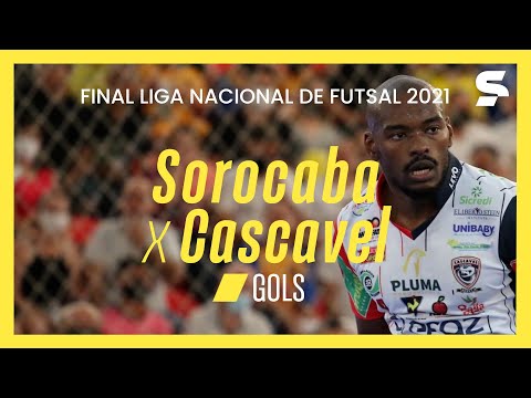 SOROCABA 1 X 3 CASCAVEL | GOLS | LIGA NACIONAL DE FUTSAL | sportv