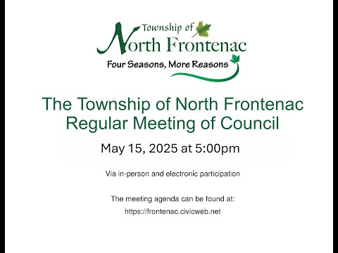 May 15, 2025 Public & Regular Council Meeting