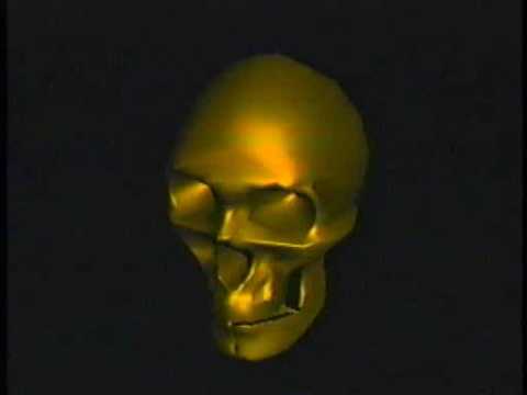 Gold skull 1991 CGI from Georgia Tech