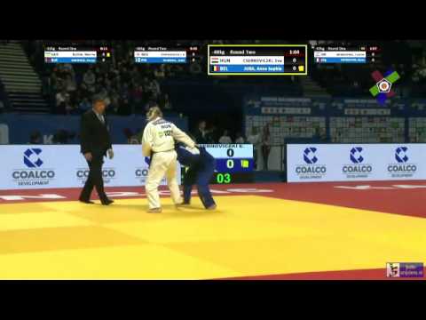 Judo 2016 European Championships Kazan: Csernoviczki (HUN) - Jura (BEL) [-48kg]