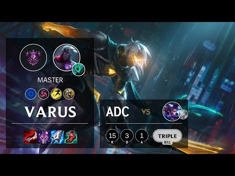 Varus ADC vs Vayne - EUW Master Patch 11.24