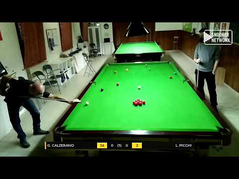 TUSCANY SNOOKER ACADEMY - REG. FIBIS TOSCANA CAT. B 2020/21 - G. CALZERANO vs L. PICCHI