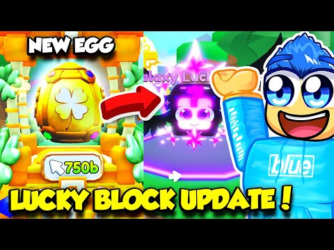 LUCKY BLOCK UPDATE IS INSANE IN TAP SIMULATOR...