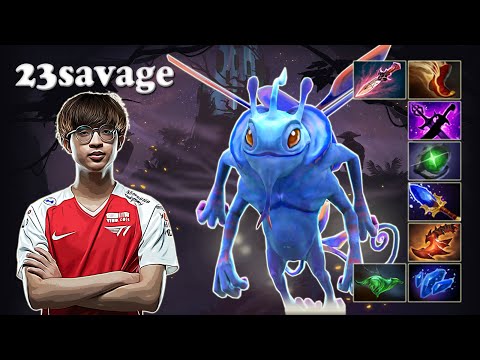 23savage - Puck Midlane vs Whitemon Techies | Dota 2 7.29d Gameplay