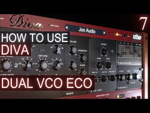 Dual VCO ECO PART 7 | u-he DIVA Tutorial