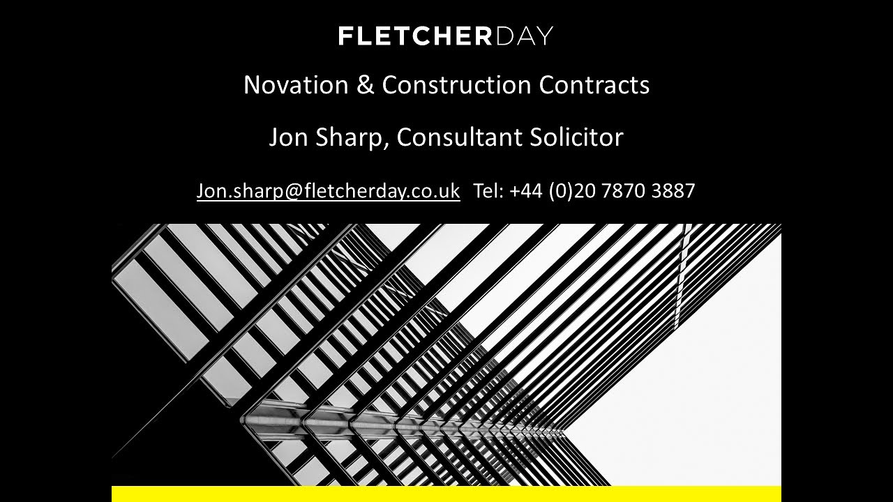 Novation In Construction Contracts
