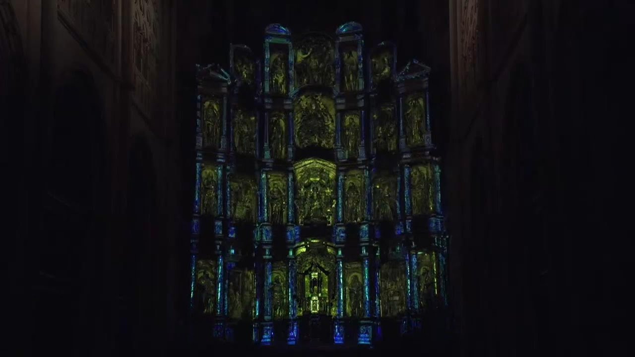La catedral de Burgos ilumina sus ocho siglos de historia con un espectáculo inmersivo
