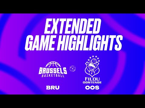 Brussels Basketball vs. Filou Oostende Extended Game Highlights