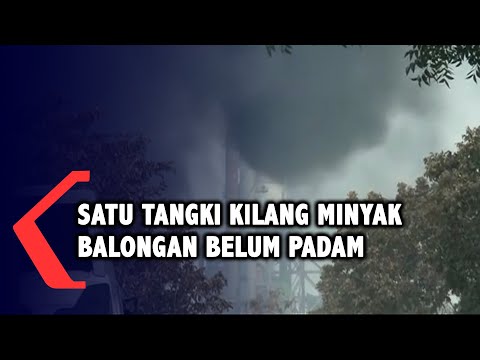 Pertamina Balongan Terbakar, Tinggal 1 Tangki Belum Padam