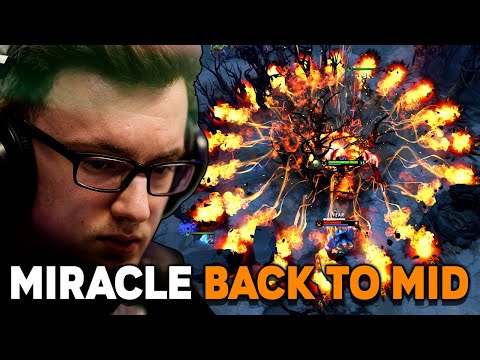 Miracle- Back to Mid with His Signature Hero Shadow Fiend and Windranger Arcana - Road to 11k MMR