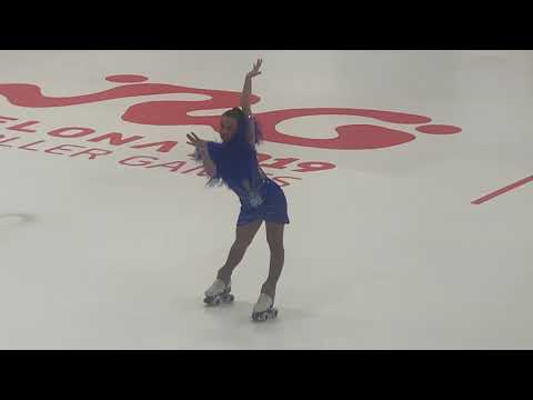 2019 WORLD ROLLER GAMES  SOLO DANCE JUNIOR LADIES STYLE DANCE