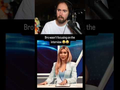 Bro Wasn't Focusing On The Interview 😭