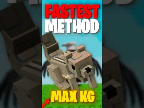 FASTEST METHOD to MAX the CHUBBY CHIPMUNK! #growagarden #roblox