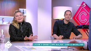 Le duo Louane et Grand Corps Malade - C à Vous - 09/03/2021
