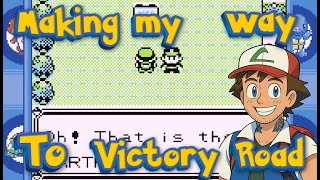 Pokemon Blue Starter Only Challenge: The 8th badge and Victory Road #pokemon #pokemonblue 