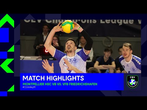 Highlights | MONTPELLIER HSC VB vs. VfB FRIEDRICHSHAFEN | CEV Champions League Volley 2023