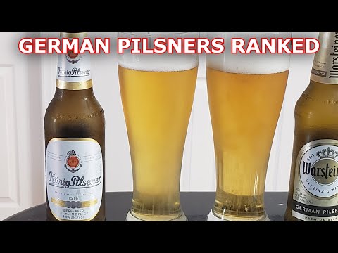 König Pilsener vs Warsteiner German Pilsner | German Pilsners Ranked