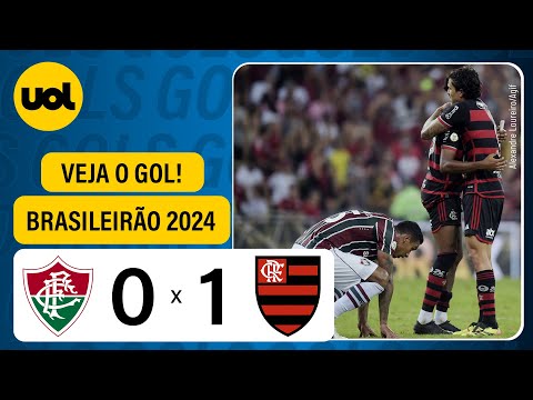 FLUMINENSE 0 X 1 FLAMENGO - CAMPEONATO BRASILEIRO 2024, VEJA O GOL!