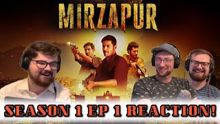 REACTION HIGHLIGHTS! | Mirzapur | Season 1 Episode 1 | The Slice of Life Podcast