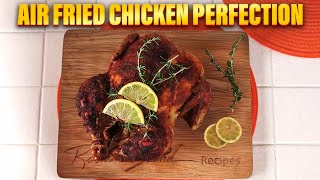 How to Roast Chicken in an Air Fryer | Kismile 360 degree Visability Air Fryer | Best Recipe Ever