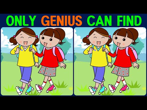 【Find the Difference】 For your healthy brain! Find the difference in 90 seconds!