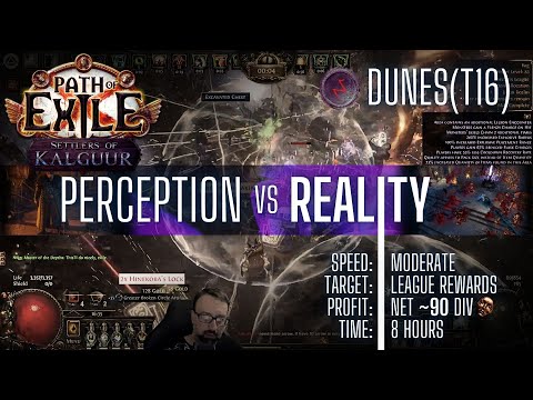 [PoE 3.25] 100 MAPS - Alch & Go Legion Dunes AFTER Day 3 - Prep & Results (6-8 div+ per hour)