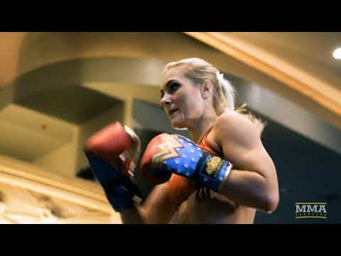 UFC 222: Yana Kunitskaya Open Workout Highlights - MMA Fighting