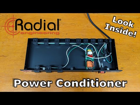 Radial Engineering Power Conditioner - The Power-1 - Look Inside!