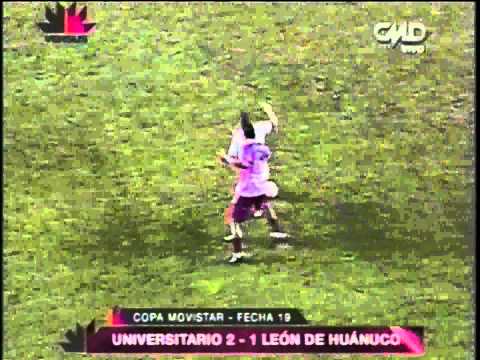 Copa Movistar 2011   Universitario 2 Leon de Huanuco 1