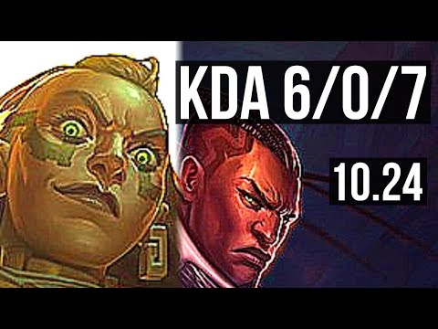 ILLAOI vs LUCIAN (TOP) | 6/0/7, 400+ games, Dominating, Rank 11 Illaoi | BR Master | v10.24