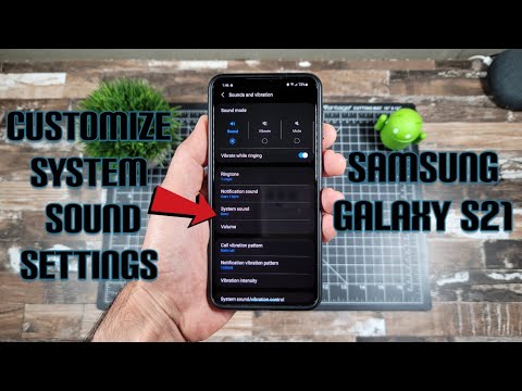 System Sound Settings and Temporary Mute | Samsung Galaxy S21, Note 20, S20, etc