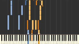 Let Them Talk (Sonny Thompson) as played by James Booker - Synthesia piano tutorial